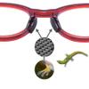 Setex Gecko Grip 1mm Anti Slip Eyeglass Nose Pads, (5 Black Pair) USA Made, 2500 Innovative Microstructured Fibers per Nose Pad, 1mm x 7mm x 16mm view 4