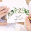 Bliss Collections Thank You Cards with Envelopes, All-Occasion Thank You Cards for Weddings, Bridal Showers, Baby Showers, Birthdays, Parties and Special Events 4"x6", Pack of 25, Eucalyptus Greenery view 3
