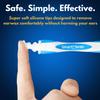 Smart Swab Spiral Ear Cleaner  Patented Reusable Ear Wax Removal Tool with 16 Soft Silicone Replacement Tips & Portable Case | Safe, Painless QGrips-Style Earwax Remover for Adults & Family view 4
