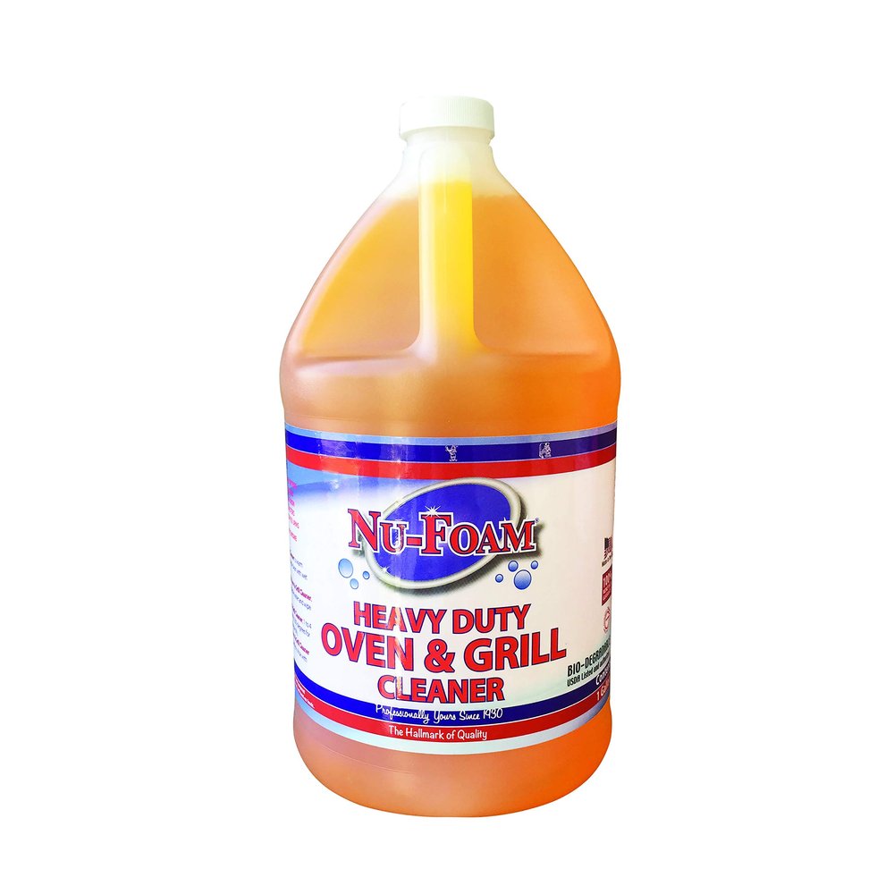 Glissen Chemical Nu-Foam Heavy Duty Oven & Grill Cleaner, 1-Gallon