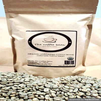 2LB ORGANIC COLOMBIA UNROASTED FRESH GREEN COFFEE BEAN COLOMBIA TOLIMA BEAN ORGANIC