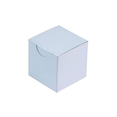 2" x 2" White Party Candy Favor Paper Boxes 12 Pieces