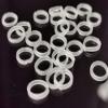 1000 Pcs Orthodontic Elastic Rubber Bands 3/16 Inch Clear Latex Free, Heavy 6.5 Ounce Dental Small Rubberbands, Braces,Dreadlocks Hair Braids,Tooth Gap,Packaging,Crafts view 1