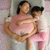 rainbowstar Mastectomy Chest Pillow for Breast Cancer Surgery Lumpectomy Reconstruction Chest Healing Protector Post-Surgery Recovery Support Patient Care (Pink) view 2