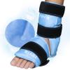 REVIX Ankle Ice Pack Wrap for Foot Pain Relief and Feet Injuries, Reusable Gel Ice Cold Packs for Achilles Tendonitis, Plantar Fasciitis, Sprained Ankles and Heels view 1
