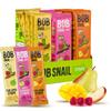 BOB SNAIL Healthy Fruit Snacks for Kids and Adults  30 Fruit Leather Snacks with Pear-Apple, Raspberry, Mango  Vegan Low-Carb Variety Pack Strips for Kids  Sugar Free Jerky Bars view 1