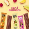 BOB SNAIL Healthy Fruit Snacks for Kids and Adults  30 Fruit Leather Snacks with Pear-Apple, Raspberry, Mango  Vegan Low-Carb Variety Pack Strips for Kids  Sugar Free Jerky Bars view 3