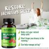 NATURELO Melatonin Gummies  Non-GMO, Gluten-Free, Soy Free - Strawberry Flavor - Gentle Sleep Supplement - 90 Vegetarian Gummies view 2