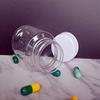 12Pcs 100ml 3.4oz Clear Plastic Bottles with White Screw Caps Empty Portable Liquid Solid Storage Containers for Travel Refillable Cosmetic Toiletry Chemical Dispense view 2