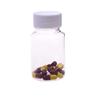 12Pcs 100ml 3.4oz Clear Plastic Bottles with White Screw Caps Empty Portable Liquid Solid Storage Containers for Travel Refillable Cosmetic Toiletry Chemical Dispense view 4
