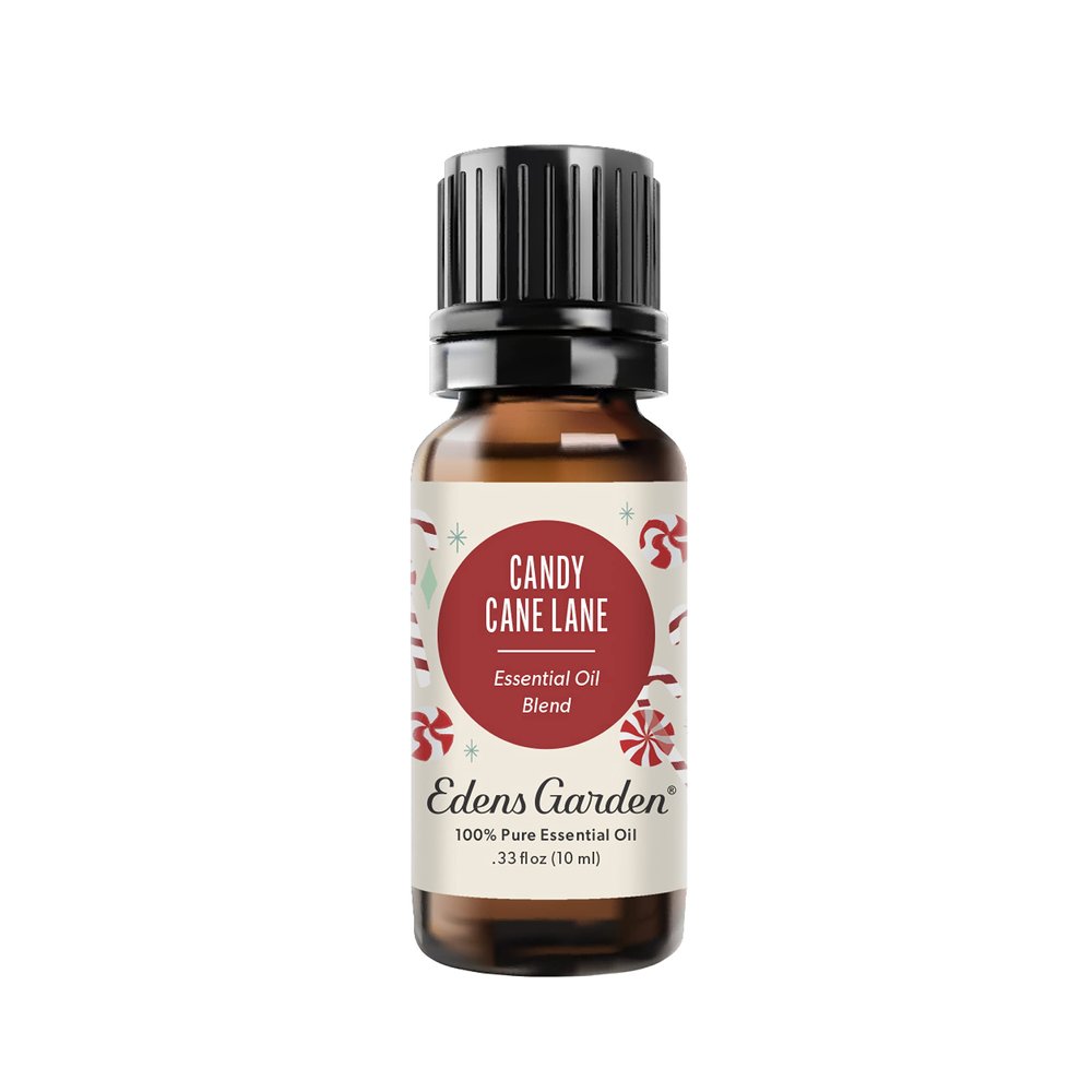 Edens Garden Candy Cane Lane Essential Oil Blend- 100% Pure Premium Grade, Undiluted, Natural, Therapeutic, Aromatherapy, The Best for Diffusing, Candle, Laundry, Humidifiers 10 ml (.33 fl oz)