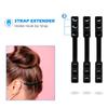 120 Pack Adjustable mask Extenders Ear Strap Saver Extender mask Holder,Comfortable face mask Extension Hook Band Clip,mask Extenders/Ear Savers for avoiding Ear Paining view 3
