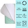 Bed Pad Washable Incontinence Underpad - Heavy Duty, Super Absorbent Waterproof Urinary Mattress Protector - Reusable Dry Bed Wetting Premium Protection for Seniors, Children 32x34 - 6 Pack Green 10oz view 2