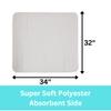 Bed Pad Washable Incontinence Underpad - Heavy Duty, Super Absorbent Waterproof Urinary Mattress Protector - Reusable Dry Bed Wetting Premium Protection for Seniors, Children 32x34 - 6 Pack Green 10oz view 4