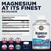 KAL Magnesium Taurate 400mg Plus Vitamin B6, Chelated Magnesium Supplement, High Absorption Magnesium Complex, Muscle and Heart Health Support, Vegan, Gluten Free, 60-Day Guarantee, 60 Serv, 120 Tabs view 2