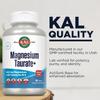 KAL Magnesium Taurate 400mg Plus Vitamin B6, Chelated Magnesium Supplement, High Absorption Magnesium Complex, Muscle and Heart Health Support, Vegan, Gluten Free, 60-Day Guarantee, 60 Serv, 120 Tabs view 4