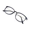 VisionGlobal Blue Light Blocking Glasses for Women/Men, Anti Eyestrain, Computer Reading, TV Glasses, Stylish Square Frame, Anti UV, Anti Glare(Navy,+0.25 Magnification) view 1