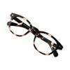 VisionGlobal Blue Light Blocking Glasses for Women/Men, Anti Eyestrain, Computer Reading, TV Glasses, Stylish Oval Frame, Anti UV, Anti Glare(Clear Black,+0.25 Magnification) view 1