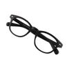 VisionGlobal Blue Light Blocking Glasses for Women/Men, Anti Eyestrain, Computer Reading, TV Glasses, Stylish Oval Frame, Anti UV, Anti Glare(Matte Black,+2.75 Magnification) view 1