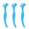 3pcs Cleaning Brush Tool Brush False Cleaning Tool Double Sided Toothbrush view 1