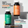 A Dose of Immunity Quercetin with Vitamin C and Zinc, Vitamin D, 500mg Quercetin Bromelain with Echinacea & B Vitamins (60 Count) view 3