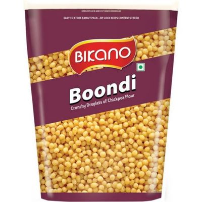 Bikano Boondi Plain, Indian Namkeen, (35.2oz)