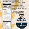Quaker Protein Instant Oatmeal, Apple Cinnamon, 12g Protein per Serving, Whole Grains, No Artificial Flavors, No Added Colors, 2.11 oz Packets, (6 Pack) view 2