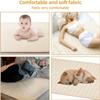 Bed Pads for Incontinence Washable, 40"x55" Large Reusable Waterproof Soft Wetting Pee Underpad for Adults, Elderly, Seniors, Women, Kids & Pets, Machine Washable Pad for Bed, Sofa-Beige view 2