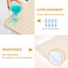 Bed Pads for Incontinence Washable, 40"x55" Large Reusable Waterproof Soft Wetting Pee Underpad for Adults, Elderly, Seniors, Women, Kids & Pets, Machine Washable Pad for Bed, Sofa-Beige view 4