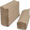 (10000 PCS-BRPN) Disposable Paper Napkins Tabletop Serving Napkins To go 1-ply Tall Fold Brown view 3