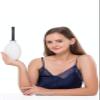 RVDKBULB Compact Silicone Douche Bag, Reusable Travel Douche Kit, 11 Fl Oz Capacity, White view 2