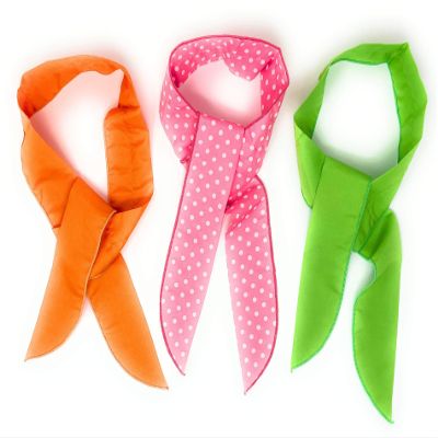3 Pack Cooling Neck Wrap Set - Neck Coolers for Extremely Hot Weather - So Many Uses Body Gel Beads Ice Pack Wrap for Soothing Pain and Injuries - Random Assorted Colors and Prints Will Vary