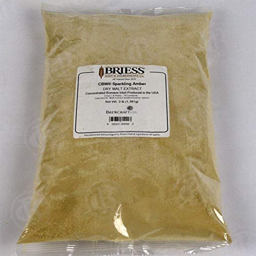Briess Dry Malt Extract Sparkling Amber - 3 lb Bag