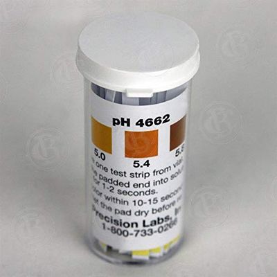 Ph Papers, 4.6-6.2 Range / Beer - 100 per Vial