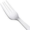 (1000 PC/CS-Forks) Disposable Fork Plastic White Large DInner Forks 1,000 PCs Set view 1