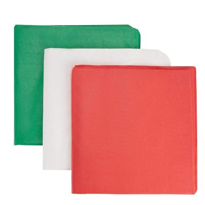 CCINEE 180 Sheets 20" X 20" Christmas Tissue Paper Assortment Color Gift Wrapping Accessory for Holiday Party Supplies