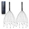 NICEMOVIC 2 Pack Head Scalp Massager Gifts for Women Men, Stocking Stuffers White Elephant Gifts for Adults Prizes for Adults Scalp Massager Hair Growth 20 Fingers Stress Relief Head Scratcher view 1