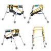ADAHX Lightweight Folding Four Wheel Rollator Walker with Padded Seat for Toddlers, Kids, Teens with Special Needs, Cerebral Palsy - Durable, Height Adjustable,M view 2