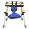 ADAHX Lightweight Folding Four Wheel Rollator Walker with Padded Seat for Toddlers, Kids, Teens with Special Needs, Cerebral Palsy - Durable, Height Adjustable,M view 3