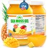 EverSmith Organics - Wildcrafted Irish Sea Moss Gel | Made in USA | Rich in Vitamins & Minerals | Sea Moss Gel Raw | Nutritional Supplement | Mango Pineapple (1 Jar) view 1