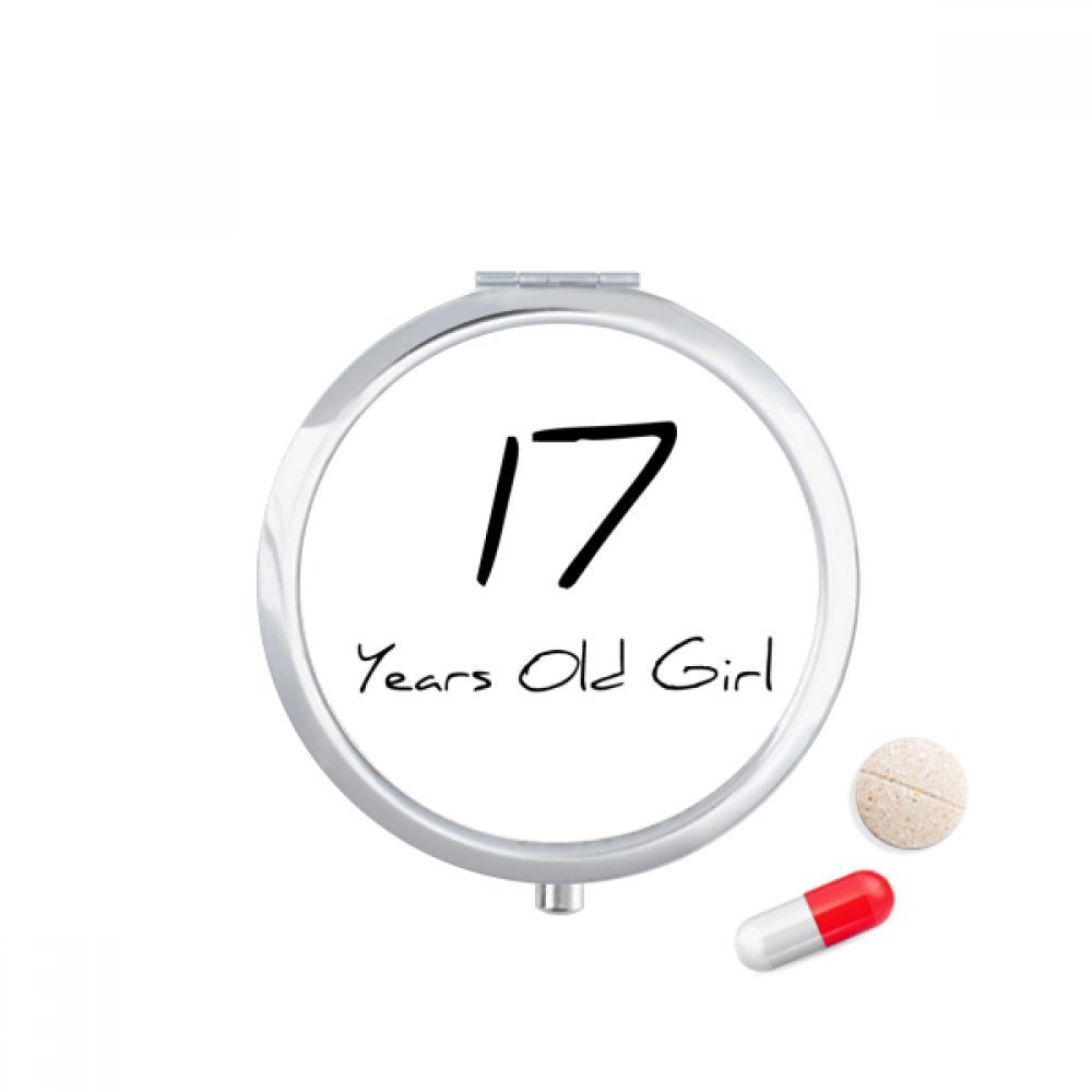 17 Years Old Girl Age Young Pill Case Pocket Medicine Storage Box Container Dispenser