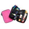 Glucology Large Diabetes Travel Case Hard Shell, Organizer for Glucose Monitor, Insulin Pen, BGL Strips, Syringe, Needles & Diabetic Supplies, Premium & Durable with Extra Compartment, Pink view 2