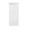 100 Count Clear Resealable Tall Thin Zip Bags, Long Thin Ziplock Bags - 2.7" x 9.8" (7 x 25 cm) view 1