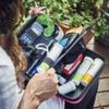 Glucology Large Diabetes Travel Case Hard Shell, Organizer for Glucose Monitor, Insulin Pen, BGL Strips, Syringe, Needles & Diabetic Supplies, Premium & Durable with Extra Compartment, Planets view 4