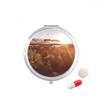 Sunshine Forestry Science Nature Scenery Pill Case Pocket Medicine Storage Box Container Dispenser view 1