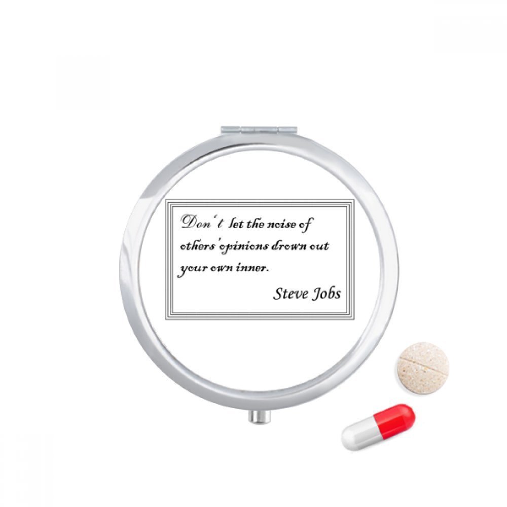 Don't Let Others' Opinions Drown You Pill Case Pocket Medicine Storage Box Container Dispenser