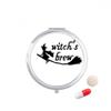 English Quote Design Witch Brew Pill Case Pocket Medicine Storage Box Container Dispenser view 1