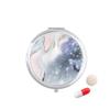 Ink Abstract Watercolor Shading Pill Case Pocket Medicine Storage Box Container Dispenser view 1