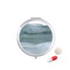 Ink Abstract Plants Art Pattern Pill Case Pocket Medicine Storage Box Container Dispenser view 1