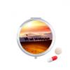 Flag Journey Silk Road Camel Desert Pill Case Pocket Medicine Storage Box Container Dispenser view 1